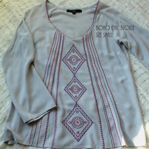 Boho Embroidered Top - Stitch Love